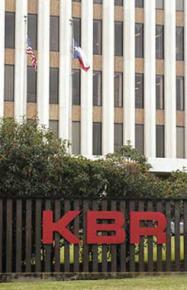 Former KBR offices at Halliburton headquarters in Houston